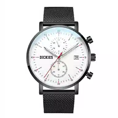 Dickies New School Series Quartz Watch 41mm White Dial