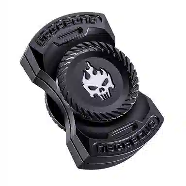 一点潮玩 按压金属旋转发光手指 解压玩具 指尖陀螺