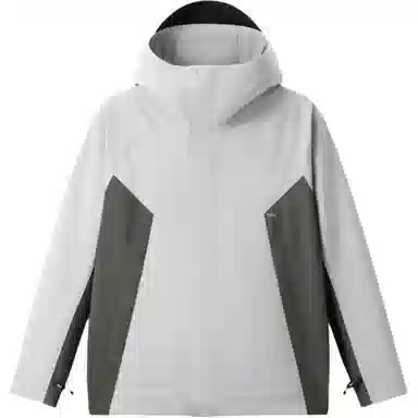 蕉下  纯色经典连帽  保暖耐磨透气速干防水防风冲锋衣 男款