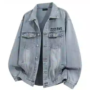 PERK EGLE Anti-War Series Denim Jacket