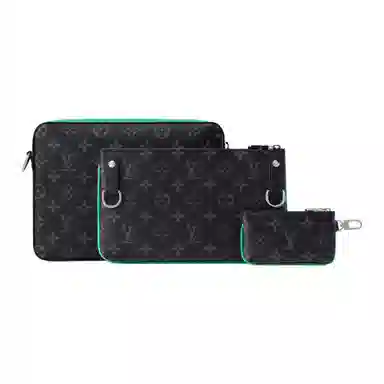 Louis Vuitton Trio Monogram Eclipse