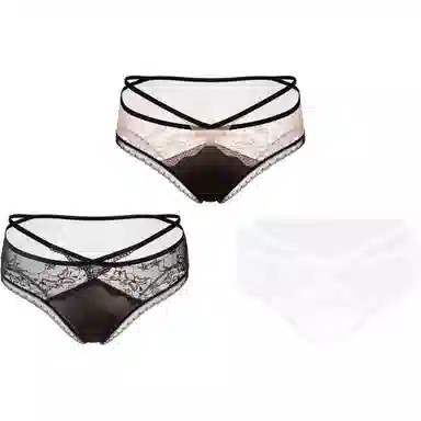 小甜崽 蕾丝优雅性感三角内裤 女款