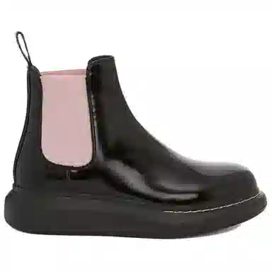 Alexander McQueen Hybrid Chelsea Boot Black