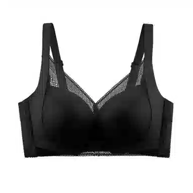 莫代尔 性感蕾丝聚拢内衣柔软亲肤舒适透气背心收副乳防下垂美背轻薄轻盈文胸 女款