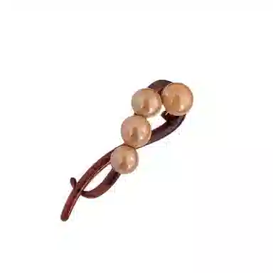 希铃 简约大号珠珠高级感 树脂 发夹 女款