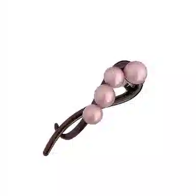 希铃 简约大号珠珠高级感 树脂 发夹 女款