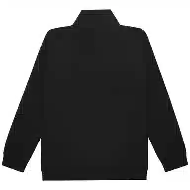 HUGO BOSS Logo Print Zip Jacket Black