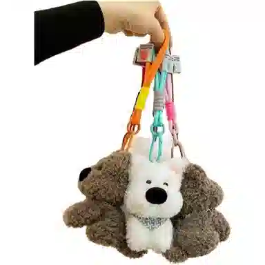 尚先生 玩偶小狗 毛绒 挂件 男女同款情侣款