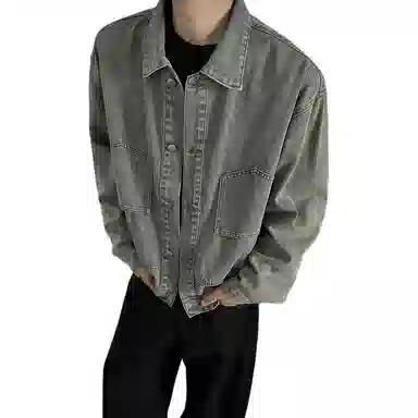 CITYLINK TACTIC Vintage Washed Denim Jacket