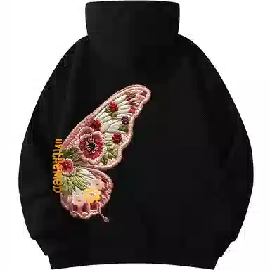 UNthemed Vintage Butterfly Hoodie