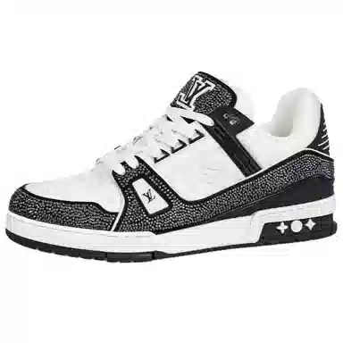 LOUIS VUITTON Trainer Black White