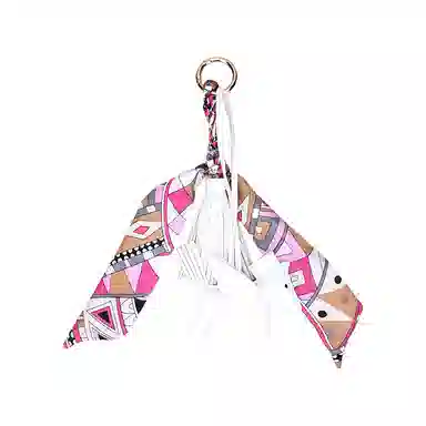 玄唐 高级小飞马流苏穗子小马包包挂饰车钥匙扣 皮革 挂件 男女同款情侣款