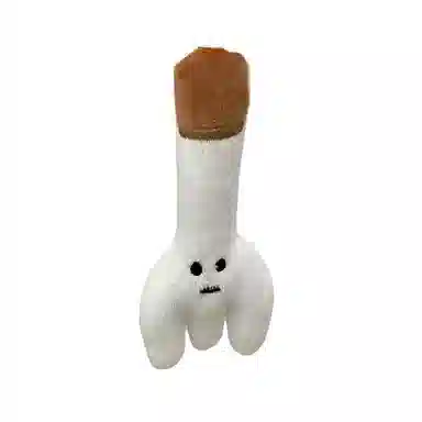 J&KINGLAY Plush Fork Keychain