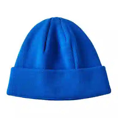 Champion Embroidered Script Logo Beanie Red