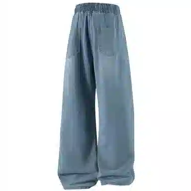 JEANSWEST Vintage Floral Print Jeans