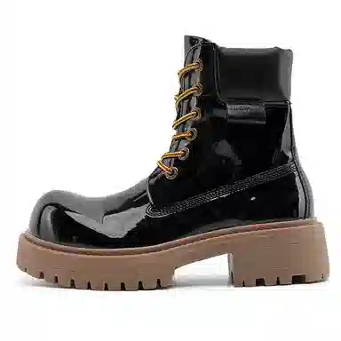 Dounkol Vintage Round Toe Work Boots