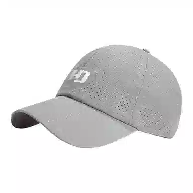 红豆 夏季休闲网孔透气速干弯檐百搭 聚酯纤维 鸭舌帽 男女同款情侣款