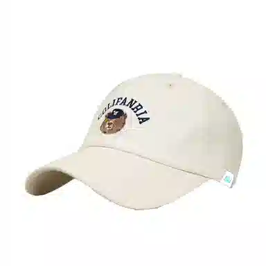 心水好物 美式刺绣小熊棒球帽显脸小百搭户外防晒遮阳帽 棉  鸭舌帽 男女同款情侣款