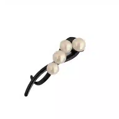 希铃 简约大号珠珠高级感 树脂 发夹 女款