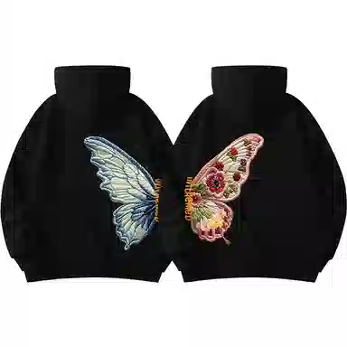 UNthemed Vintage Butterfly Hoodie