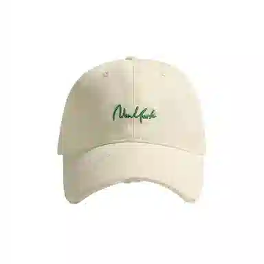 稻草人 韩版百搭简约刺绣字母棒球帽 大头围显脸小时尚潮流 棉 鸭舌帽 男女同款情侣款