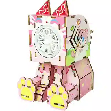 萌吉码 电动泡泡机 其他拼装模型