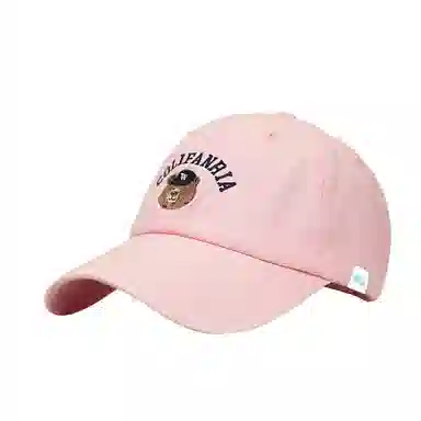 心水好物 美式刺绣小熊棒球帽显脸小百搭户外防晒遮阳帽 棉  鸭舌帽 男女同款情侣款