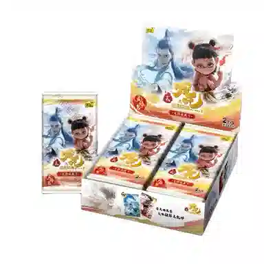 Kayou Nezha Demon Child Movie Collectible Cards Flame Pack