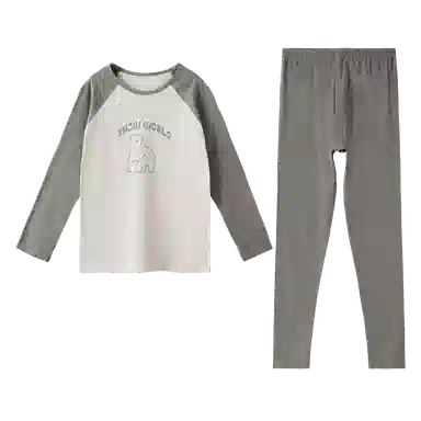 红豆 秋衣秋裤春秋亲肤微绒感保暖套装内衣