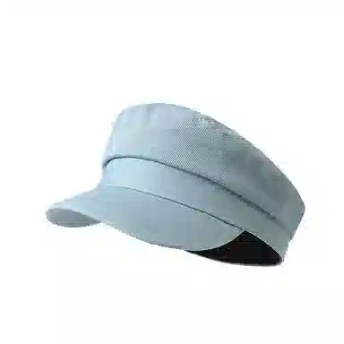 心水好物 时尚百搭平顶纯色海军帽水洗牛仔高级感 棉  贝雷帽 男女同款情侣款