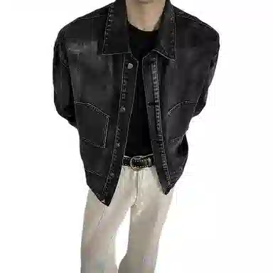 CITYLINK TACTIC Vintage Washed Denim Jacket