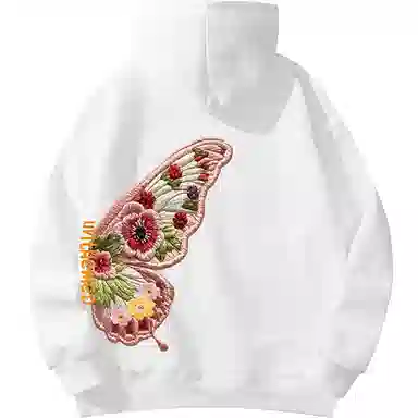 UNthemed Vintage Butterfly Hoodie