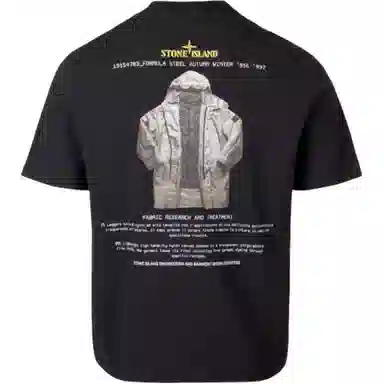 Stone Island Letter Print T-Shirt