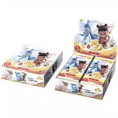 Kayou Nezha Demon Child Movie Collectible Cards Flame Pack