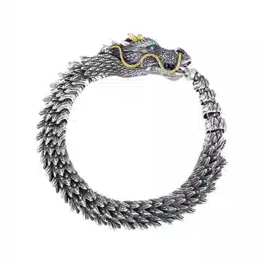 JKEM Dragon Brass Bracelet
