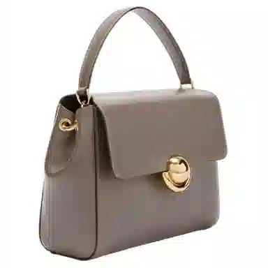 Furla Domus Small Shoulder Bag Gray