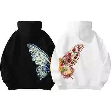 UNthemed Vintage Butterfly Hoodie