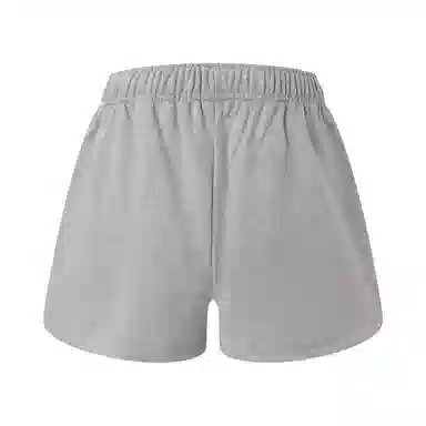 MARDI MERCREDI SS25 SWEAT SHORTS FLOWER_GREY IVORY