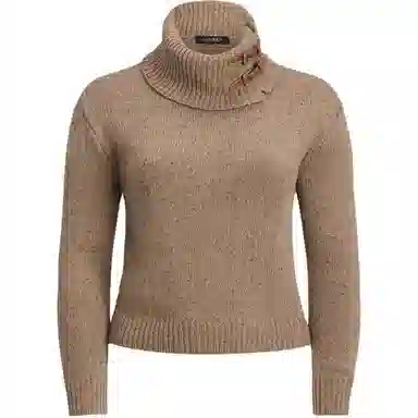 Lauren Ralph Lauren Oversized Turtleneck Sweater