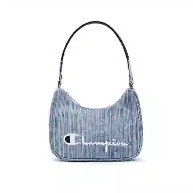 Champion Deep Sea Pearl Shoulder Bag Small Denim Blue