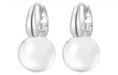 石头记 紫气东来 耳饰小众精致白 氛围感 优雅高级感 约会通勤百搭贵气感#好运礼盒款 白水晶 耳环 女款