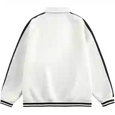 桴生 美式撞色立领休闲宽松春秋百搭情侣棒球服夹克 女款
