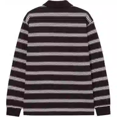 Dunst FW25 UNISEX MULTI STRIPE COLLARED T-SHIRT T