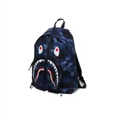 A BATHING APE Shark Camo Backpack