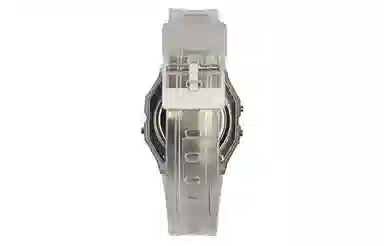 CASIO F-91WS-7 Custom Edition White Crystal Grid