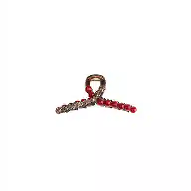 水中玉 仿珍珠抓夹大号鲨鱼夹后脑勺盘发发卡高级感夹子头饰 亚克力 发夹 女款