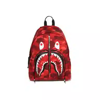 A BATHING APE Shark Camo Backpack