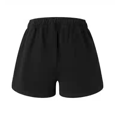 MARDI MERCREDI SS25 SWEAT SHORTS FLOWER_BLACK PINK