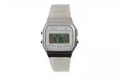 CASIO F-91WS-7 Custom Edition White Crystal Grid