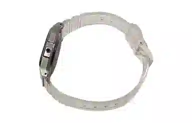 CASIO F-91WS-7 Custom Edition White Crystal Grid